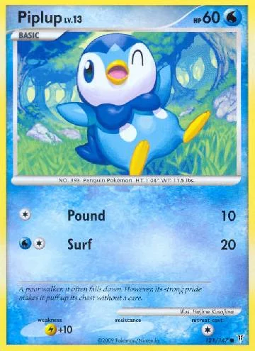 Piplup 121/147
