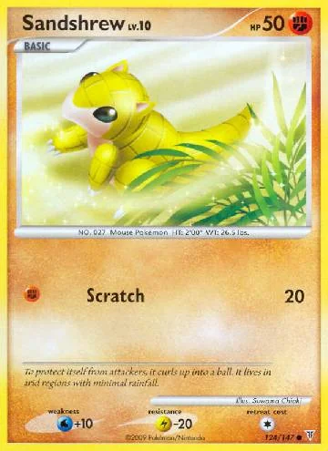 Sandshrew 124/147