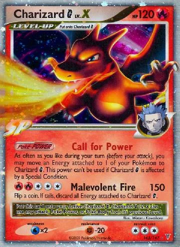 Charizard G LV.X 143/147