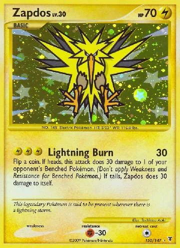 Zapdos 150/147