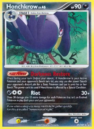 Honchkrow 29/147