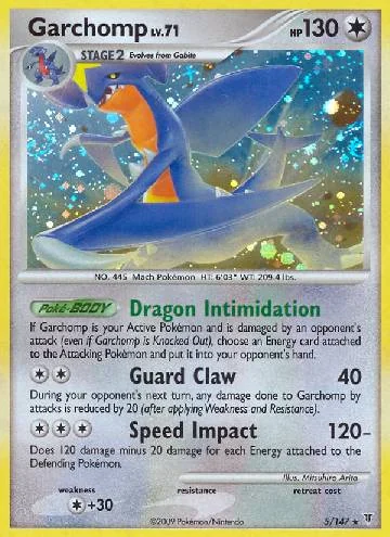 Garchomp 5/147