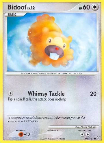 Bidoof 91/147