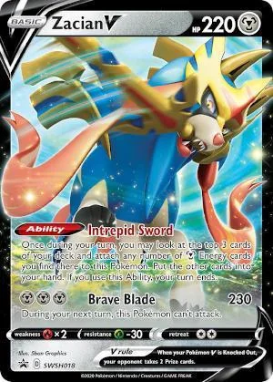 Zacian-V SWSH018/71