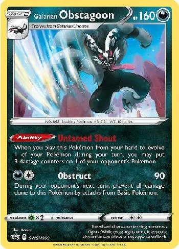 Obstagoon de Galar SWSH059/71