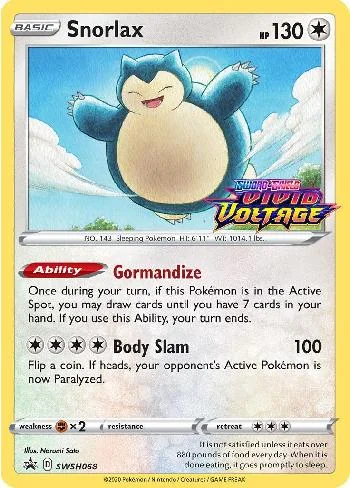 Snorlax SWSH068/71