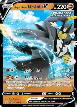 Urshifu Golpe Fluido-V SWSH107/71