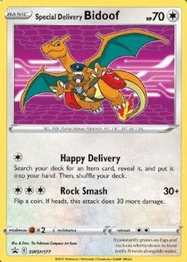 Special Delivery Bidoof SWSH177/71