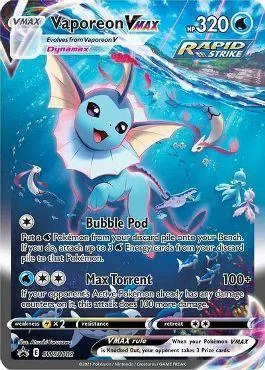 Vaporeon-VMAX SWSH182/71