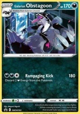 Obstagoon de Galar SWSH193/71