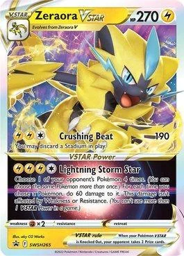 Zeraora-V-ASTRO SWSH265/71