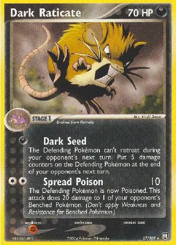 Dark Raticate 17/109