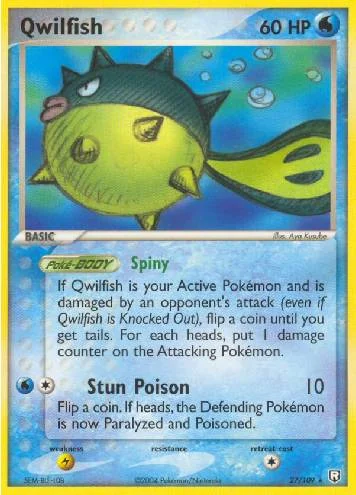 Qwilfish 27/109