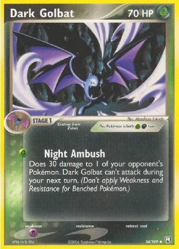 Dark Golbat 34/109