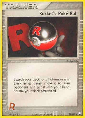 Rocket's Poké Ball 89/109