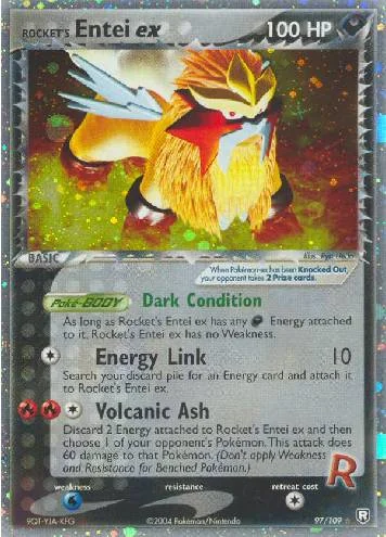 Rocket's Entei ex 97/109