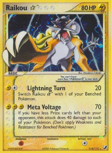Raikou Star 114/115