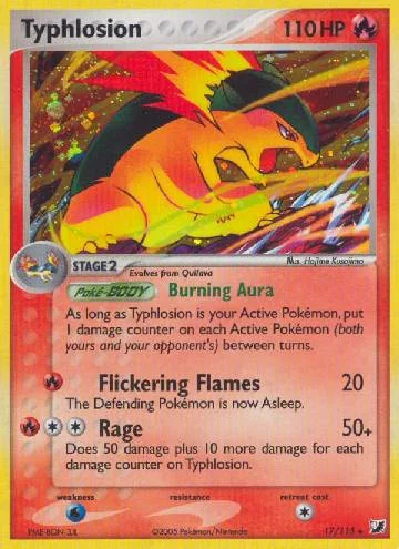 Typhlosion 17/115