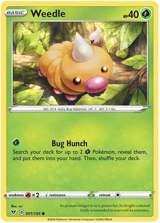 Weedle 1/185