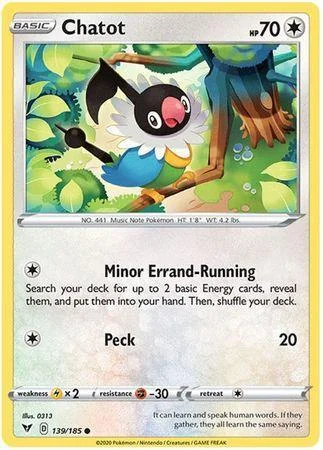 Chatot 139/185