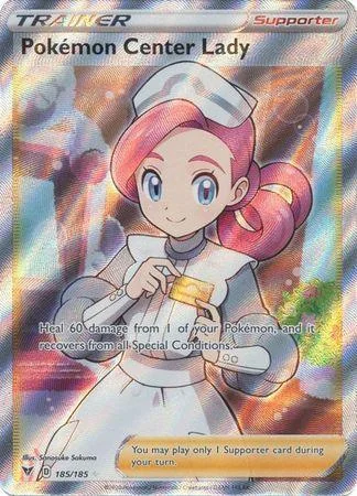 Dama do Centro Pokémon 185/185