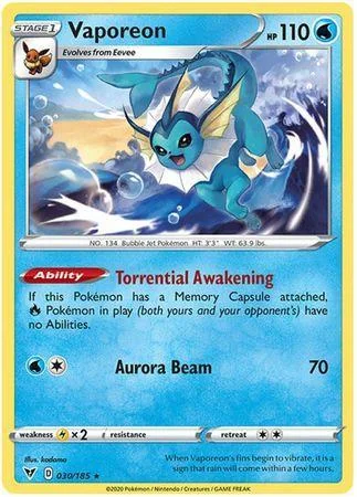 Vaporeon 30/185