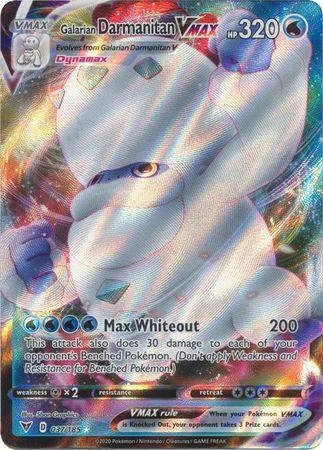 Darmanitan de Galar-VMAX 37/185