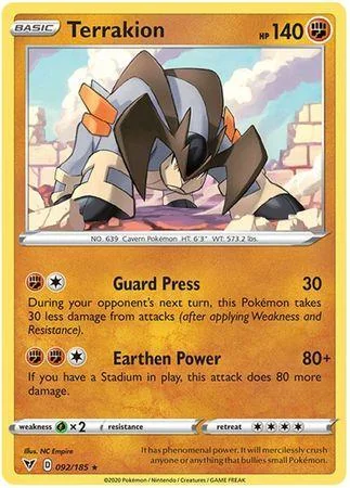 Terrakion 92/185