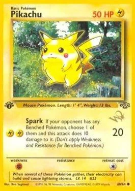 Pikachu 001/007