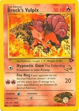 Vulpix do Brock 007/007