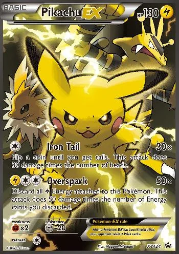 Pikachu-EX XY124/∞