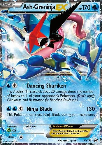 Ash-Greninja-EX XY133/∞