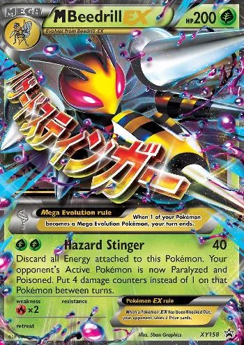 M Beedrill-EX XY158/∞