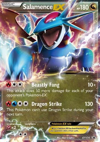 Salamence-EX XY170/∞