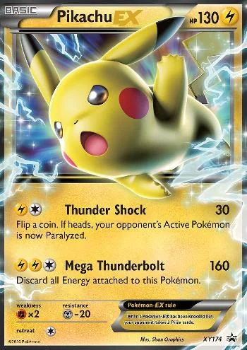 Pikachu-EX XY174/∞
