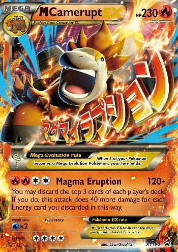 M Camerupt-EX XY198/∞