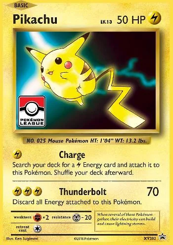Pikachu XY202/∞