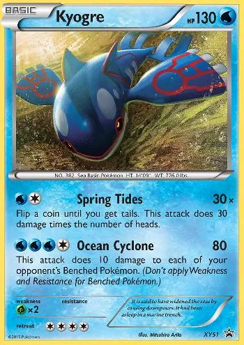 Kyogre XY51/∞