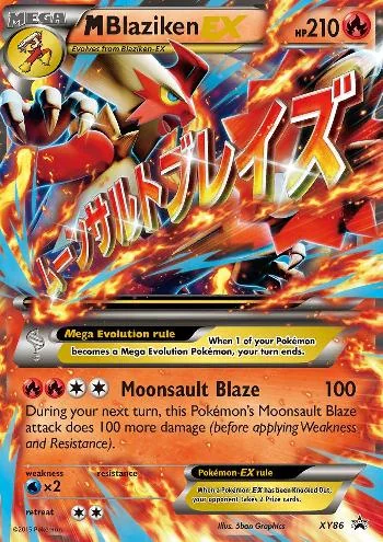 M Blaziken-EX XY86/∞