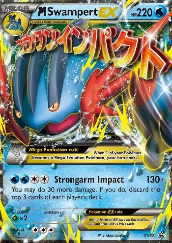 M Swampert-EX XY87/∞