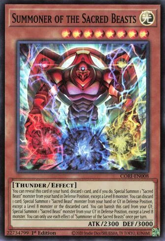 Invocador das Bestas Sagradas de Origens do Caos (Yu-Gi-Oh)