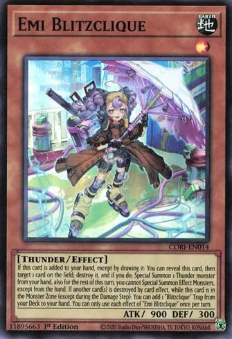 Emi Blitzclique de Origens do Caos (Yu-Gi-Oh)