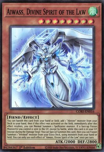 Aiwass, o Espírito Divino da Lei de Origens do Caos (Yu-Gi-Oh)