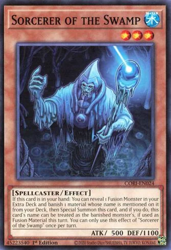 Feiticeiro do Pântano de Origens do Caos (Yu-Gi-Oh)