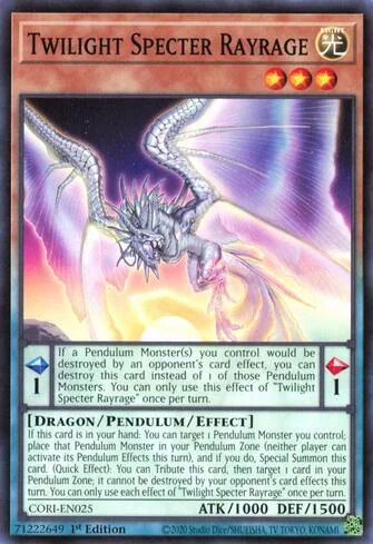 Espectro do Crepúsculo Rayragem de Origens do Caos (Yu-Gi-Oh)