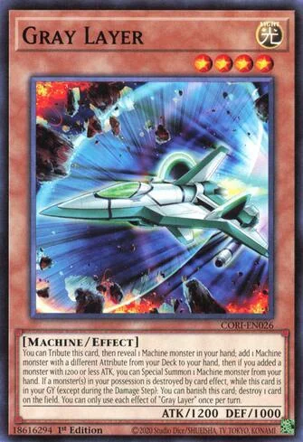 Gray Layer de Origens do Caos (Yu-Gi-Oh)