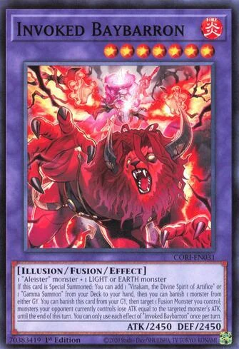 Baybarron, a Invokada de Origens do Caos (Yu-Gi-Oh)