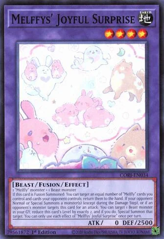 Surpresa Alegre dos Melffys de Origens do Caos (Yu-Gi-Oh)