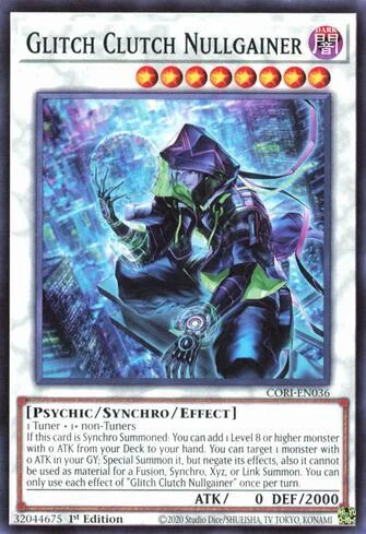 Agarra-Glitch do Ganho-Nulo de Origens do Caos (Yu-Gi-Oh)