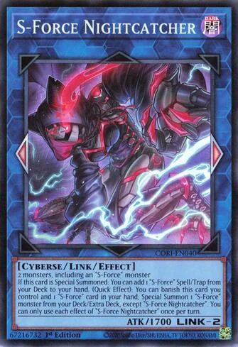 Força-S Apanhador Noturno de Origens do Caos (Yu-Gi-Oh)